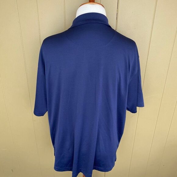 Ben Hogan performance golf collection men 2XL short sleeve polo shirt navy blue - Picture 8 of 10